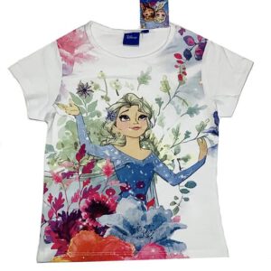 Frozen Meisjes T-shirt - wit/multi