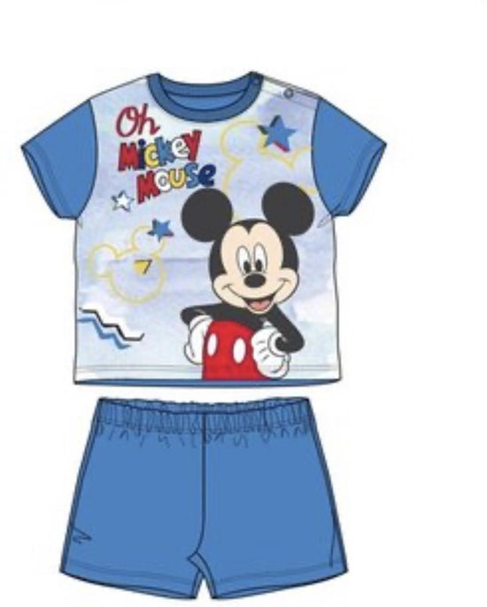 Mickey Mouse BABY pyjama - blauw