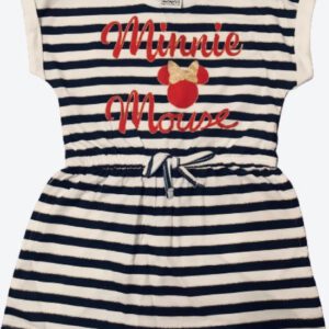 Disney Minnie Mouse jurk/tuniek - donkerblauw gestreept