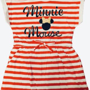 Disney Minnie Mouse jurk/tuniek - rood gestreept