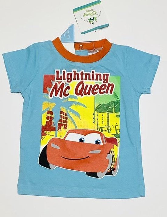 Disney Cars t-shirt - blauw