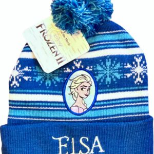 Blauwe muts van Disney Frozen, Elsa