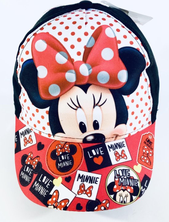 Disney Minnie Mouse cap zwart