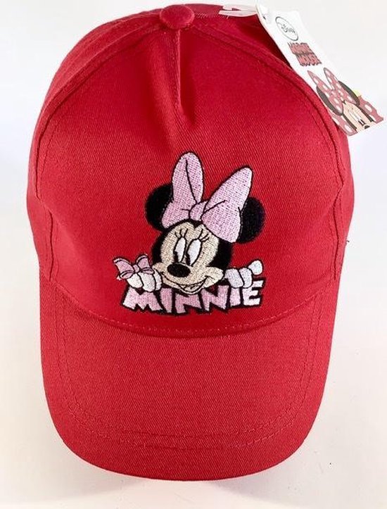 Disney Minnie Mouse cap - Rood - 54 cm