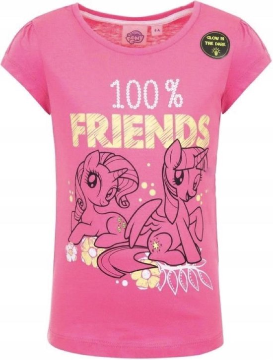 My Little pony shirt Glow in the dark - roze