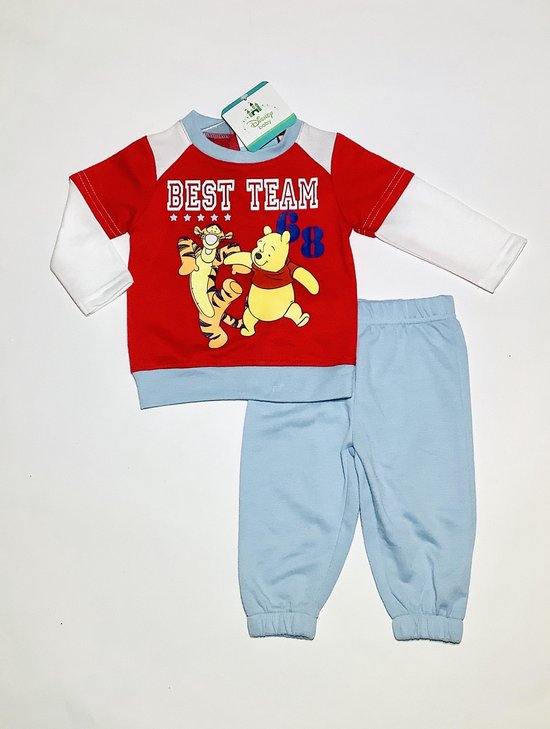 Winnie the Pooh set rood