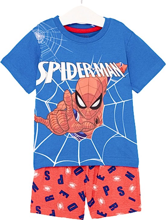 Marvel Spiderman - Shortama - Maat 92