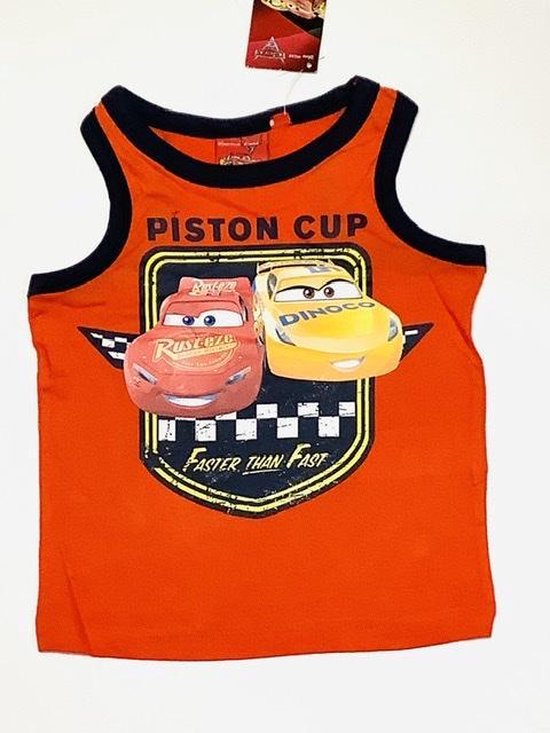 Disney Cars shirt - mouwloos