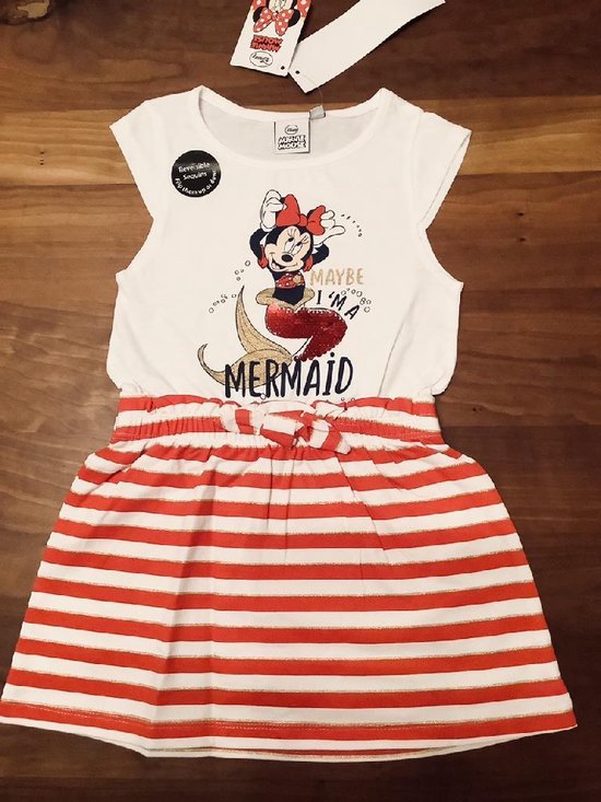 Disney Minnie Mouse jurk - Zeemeermin