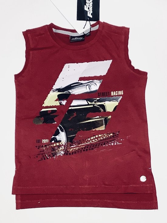 Fast and Furious Jongens Singlet