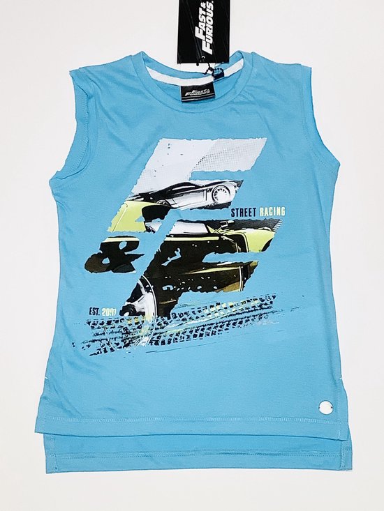 Fast and Furious Jongens Singlet