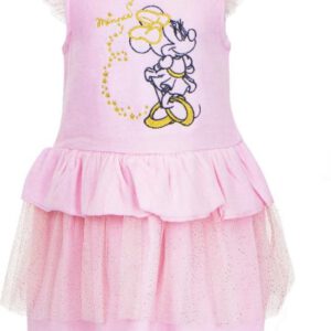 Disney Minnie Mouse baby jurkje katoen velours roze maat 74 (12 maanden)