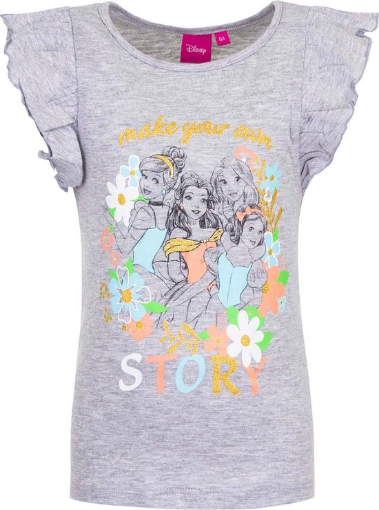 Disney Princess T-shirt - grijs
