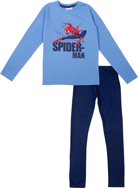 Marvel Spiderman Pyjama - Blauw