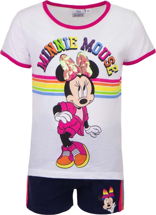 Disney Minnie Mouse Set / Sportset - Navy/Wit/Multi