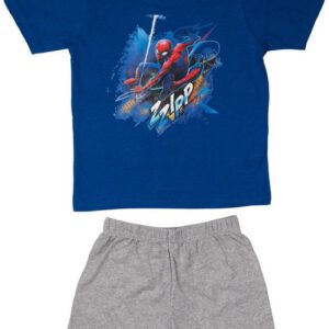 Marvel Spiderman Shortama - Maat 134/140