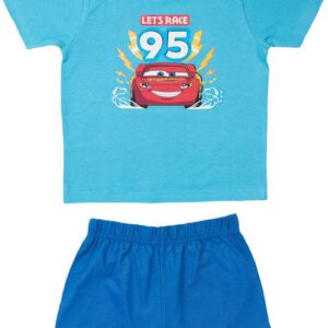 Disney Cars Pyjama / Shortama - Aqua / Blauw