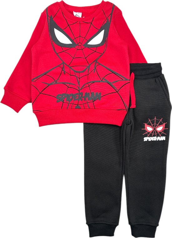Marvel Spiderman set joggingpak / vrijetijdspak - Sweater + Broek