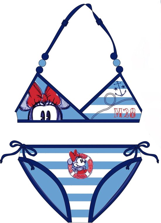 Disney Minnie Mouse Bikini - Blauw