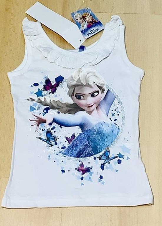 Frozen mouwloos t-shirt - katoen