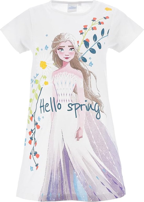 Disney Frozen Nachthemd - Korte Mouw