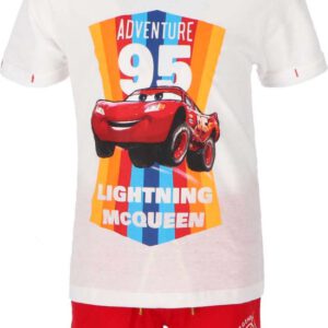 Disney Cars Set - Wit/Rood