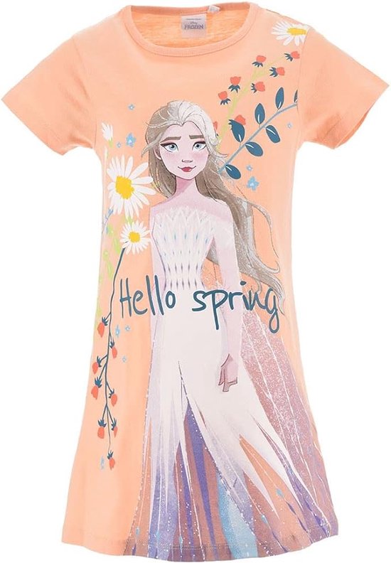 Disney Frozen Nachthemd - Korte Mouw