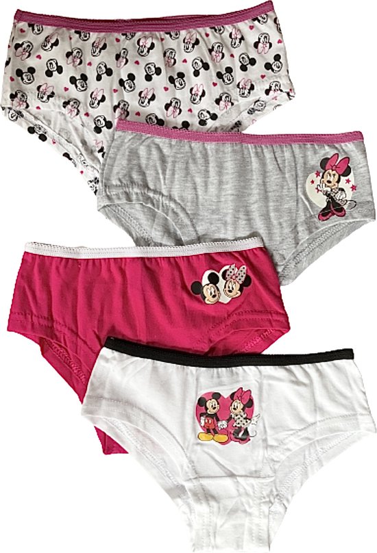 Disney Minnie Mouse onderbroek - Set van 4