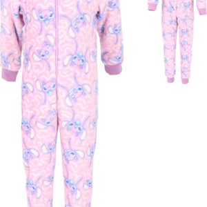 Lilo & Stitch Coral-Fleece Onesie - Maat 98/104