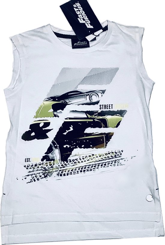 Fast and Furious Jongens Singlet