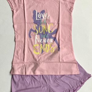 Disney Bambi shortama/pyjama - paars/roze