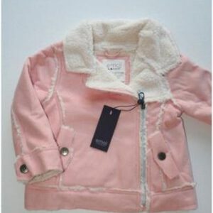 EMOI by emonite biker jas - imitatie suede met borg voering