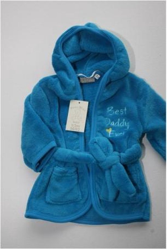 Picco Mini baby badjas - blauw