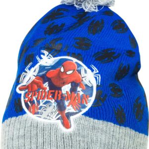 Marvel Spiderman Muts - blauw/grijs