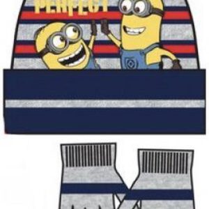 Minions set / winterset - Muts + Handschoenen