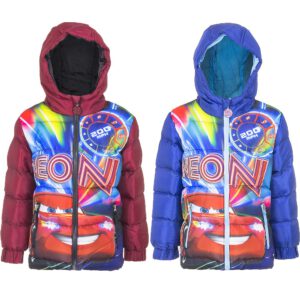 Disney Cars Winterjas - NEON - Maat 98
