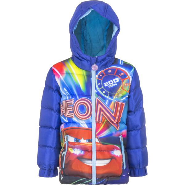 Disney Cars Winterjas - NEON - Maat 98