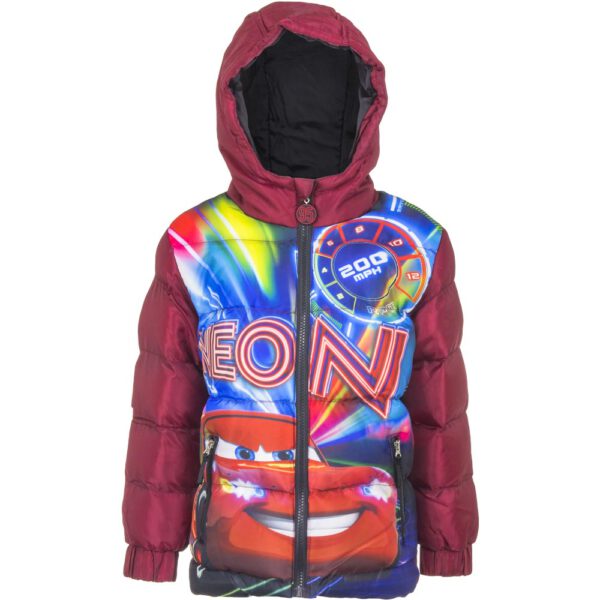 Disney Cars Winterjas - NEON - Maat 98