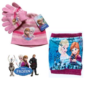 Disney Frozen Set - Roze - One Size
