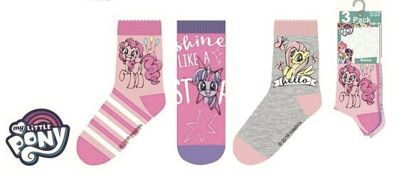 My Little Pony Sokken - Set van 3 - Maat 31/34