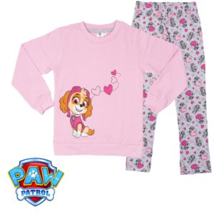 Paw Patrol Set - Huispak - Roze/Grijs