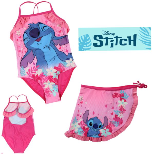 Disney Stitch Zwemset - Badpak + Sarong
