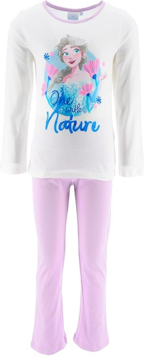 Frozen Pyjama - One with Nature - Off white/Lila