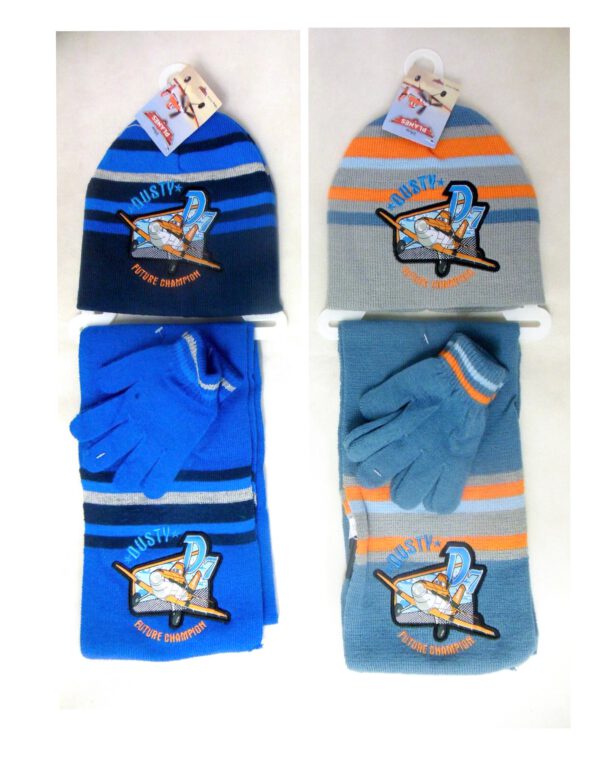 Disney Planes 3-delige Set - Muts + Sjaal + Handschoenen