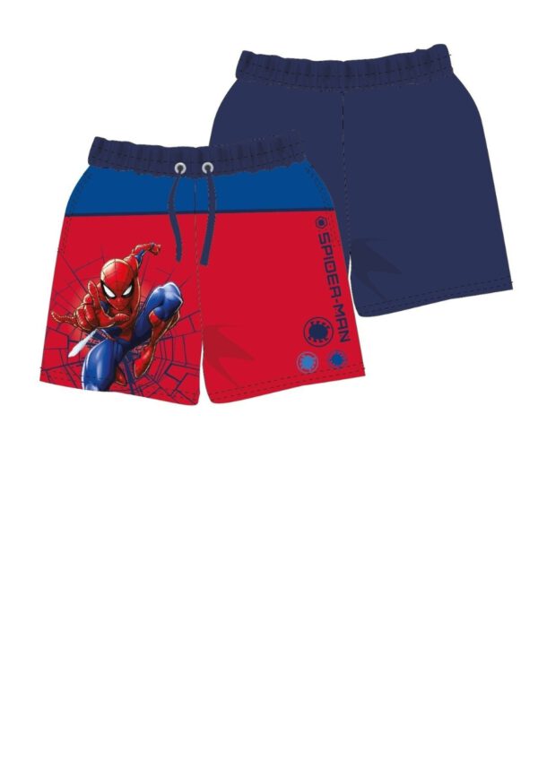Spiderman Zwemshort Rood/Blauw