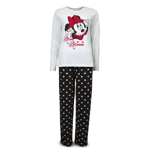Disney Minnie Mouse Pyjama - Dames - Grijs/Zwart