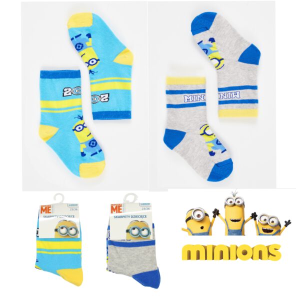 Minions Sokken - Set van 2 paar