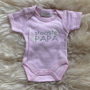 Rompertje - Stoerste Papa - Roze