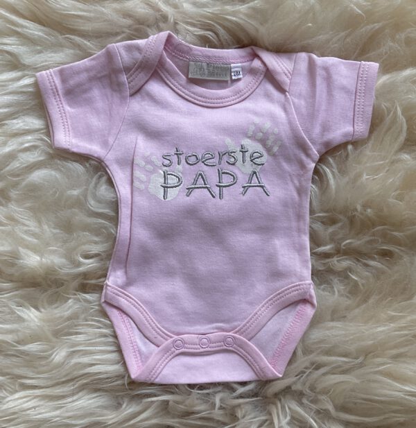 Rompertje - Stoerste Papa - Roze