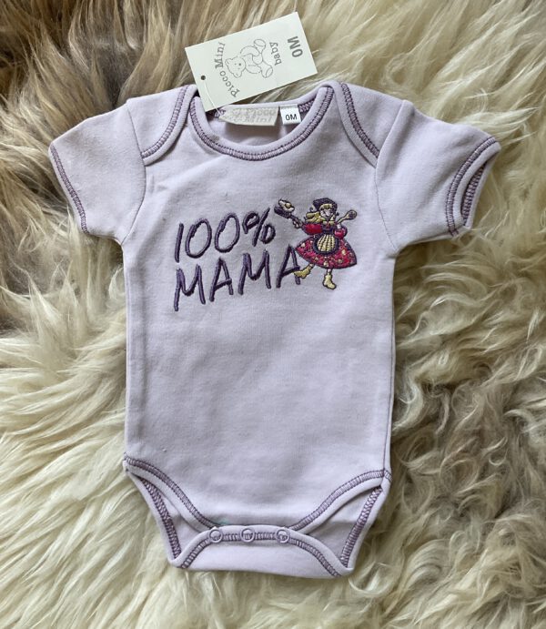 Rompertje - 100% MAMA - Lila